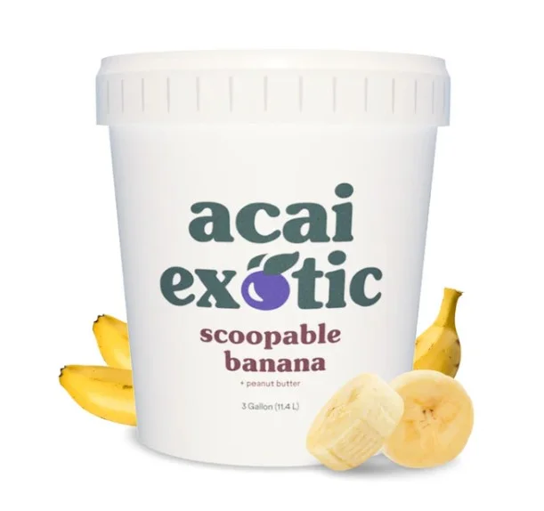 Scoopable Banana & Pb