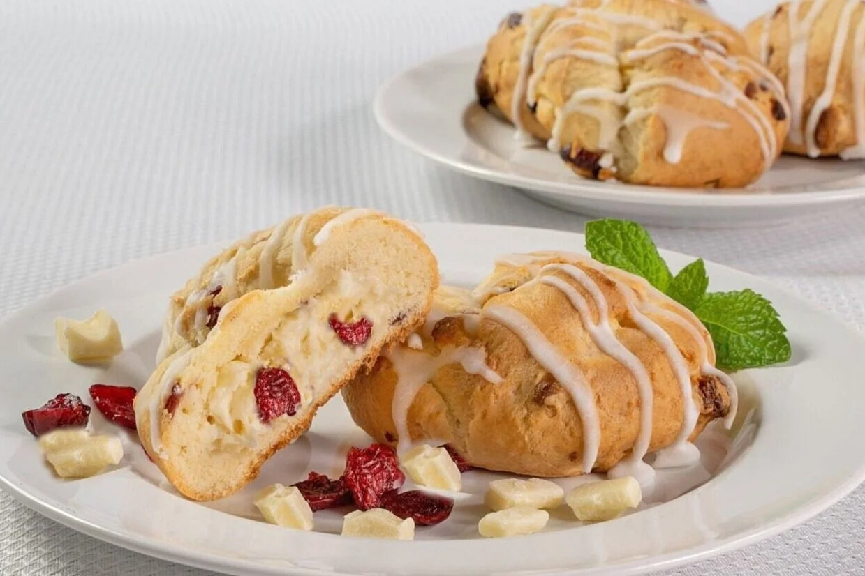 Cranberry White Chocolate Togas