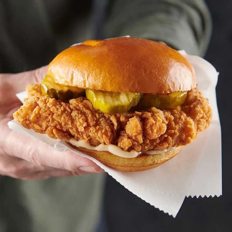 Crispy Parfried Breaded Chicken Filets