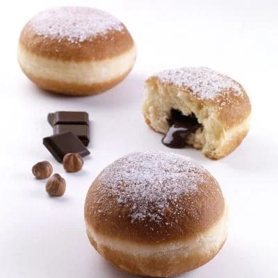 Chocolate Hazelnut Bomboloni