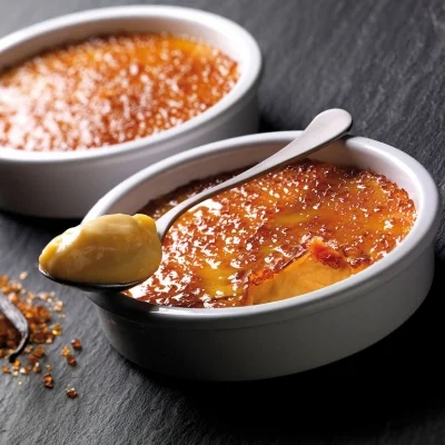 Creme Brulee In Ramekin
