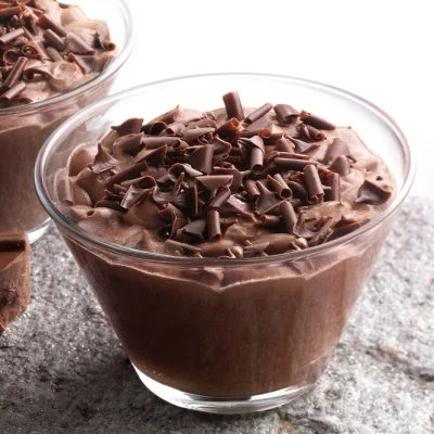 Chocolate Mousse In Glass