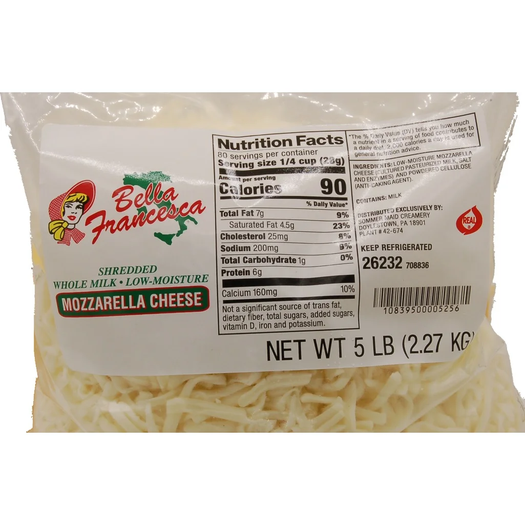 Shredded Mozzarella Cheese