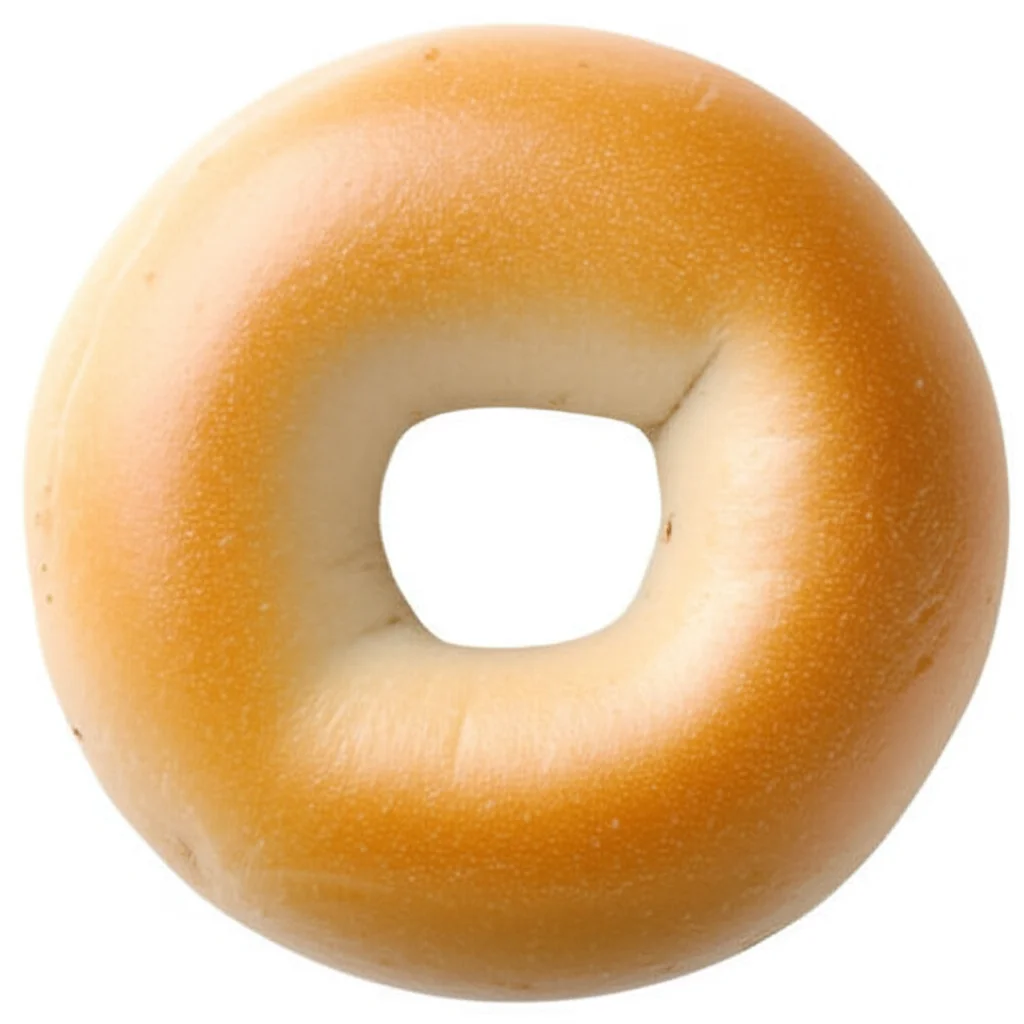 Individually Wrapped Plain Bagel