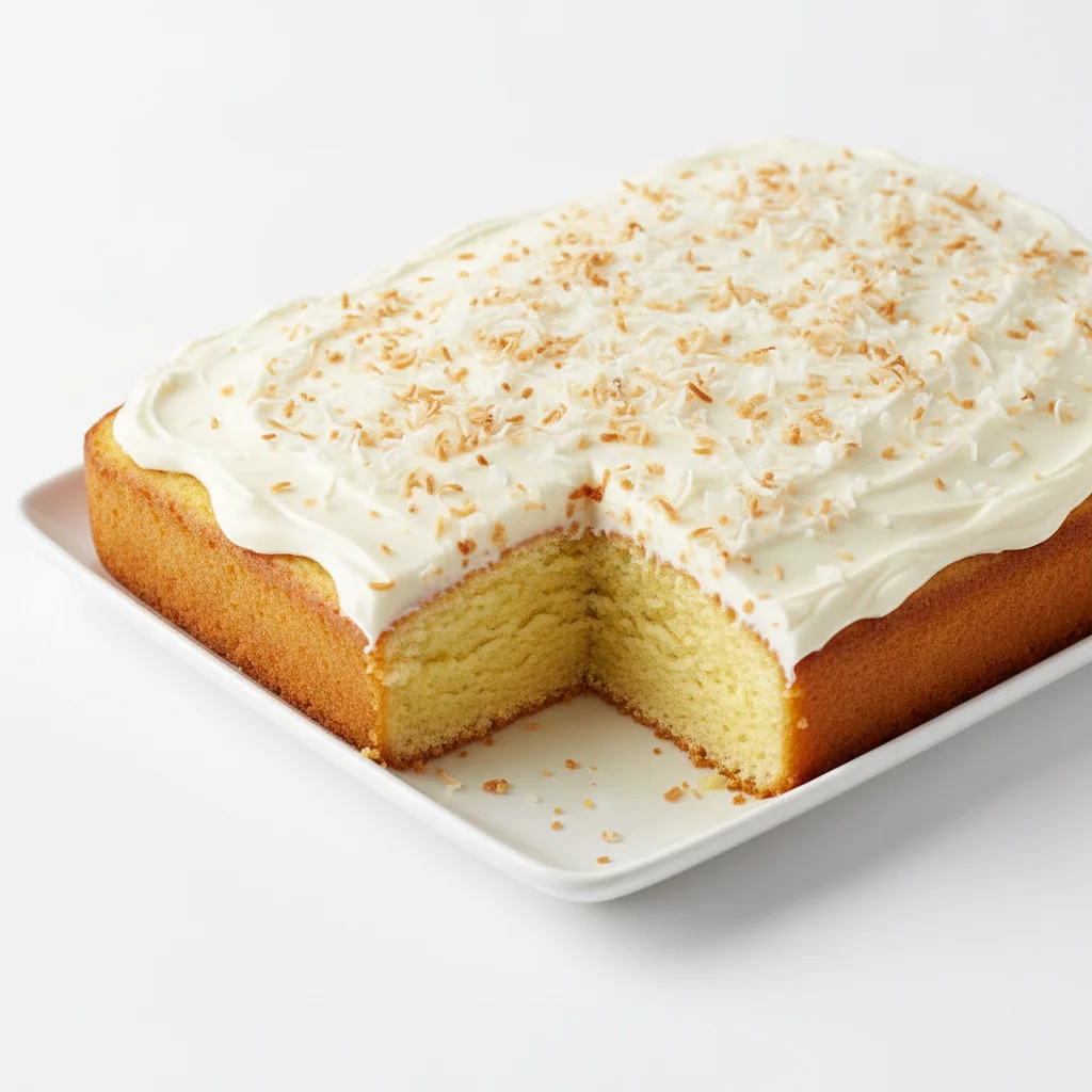Coconut Sheet Cake