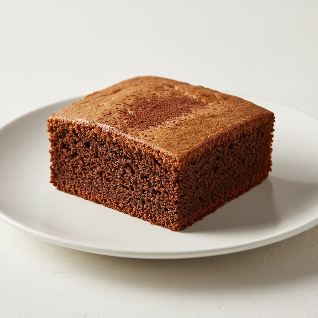 Uniced Chocolate Sheet Cake