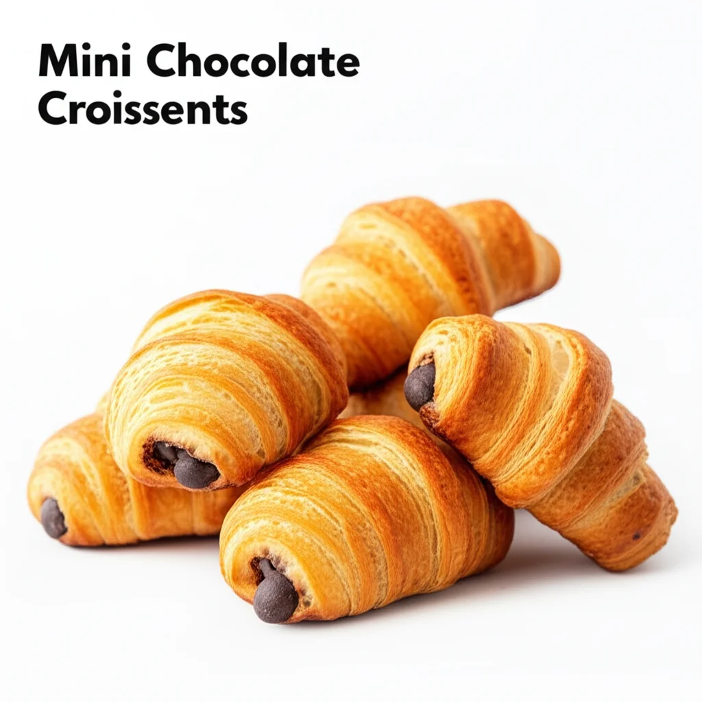 Mini Chocolate Croissants