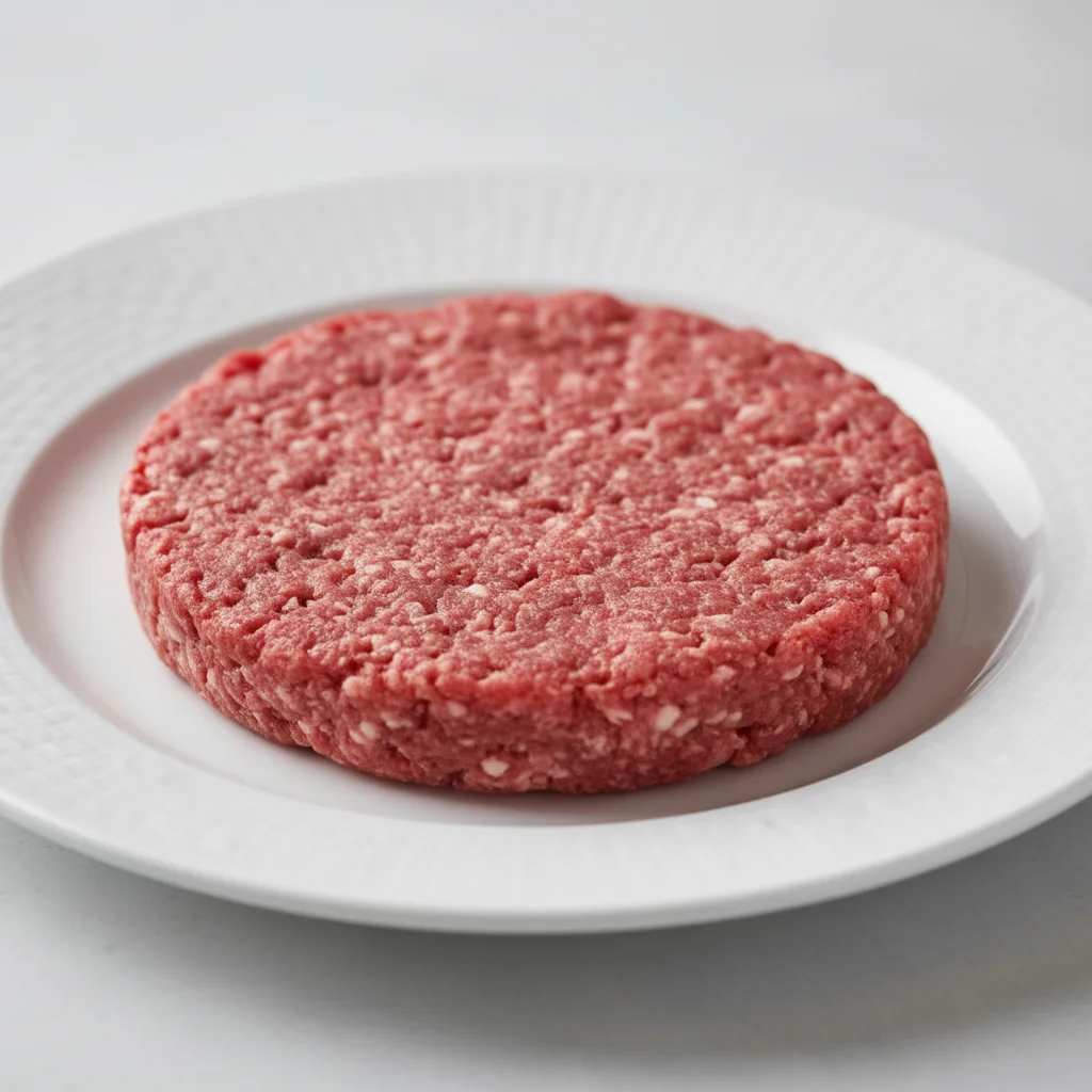 Flattened Beef Burger 6oz