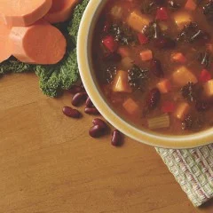 Halal Kale And Sweet Potato