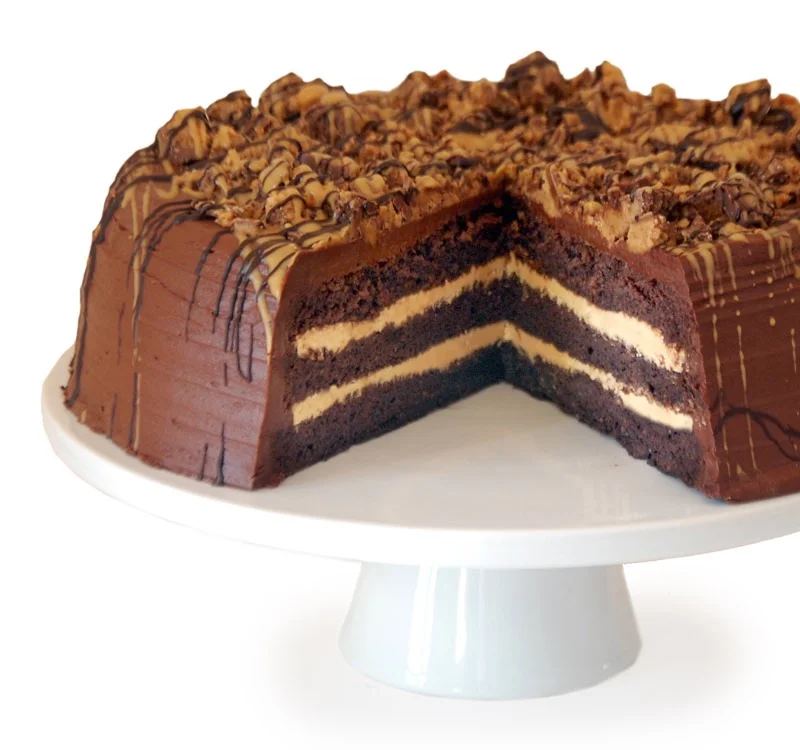 10" Chocolate Peanut Cake