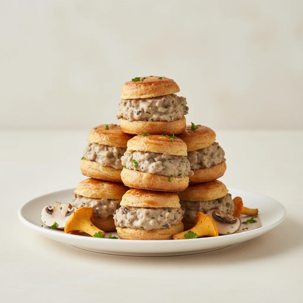 Mushroom Profiterole