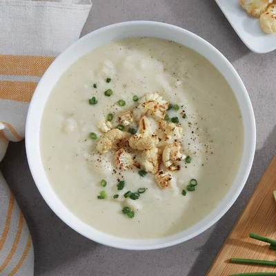 Cheddar And Cauliflower Soup