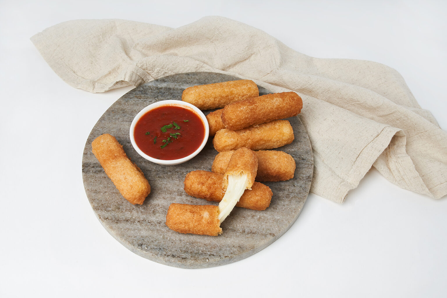 Breaded Mozzarella Sticks