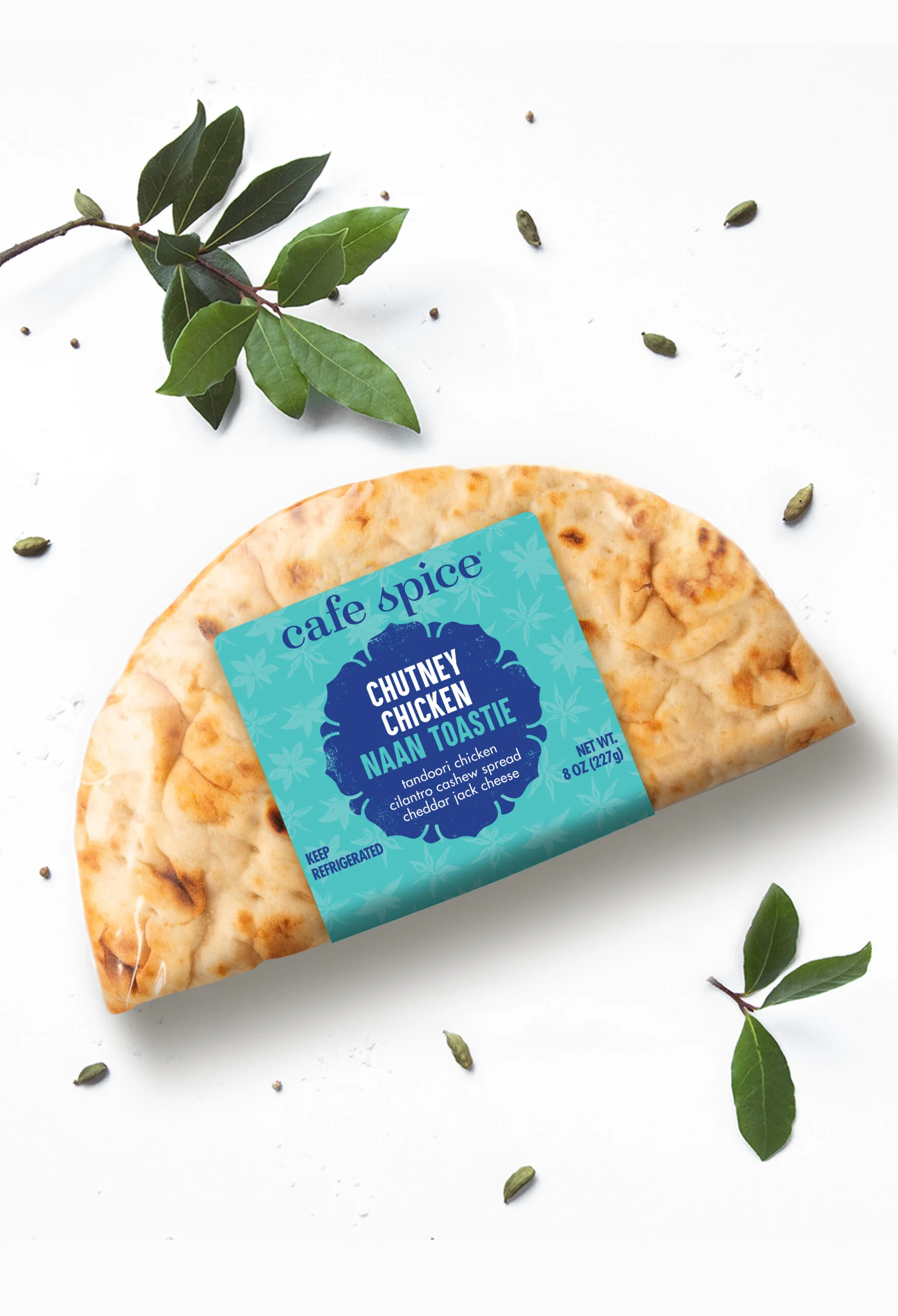 Chutney Chix Naan Toastie