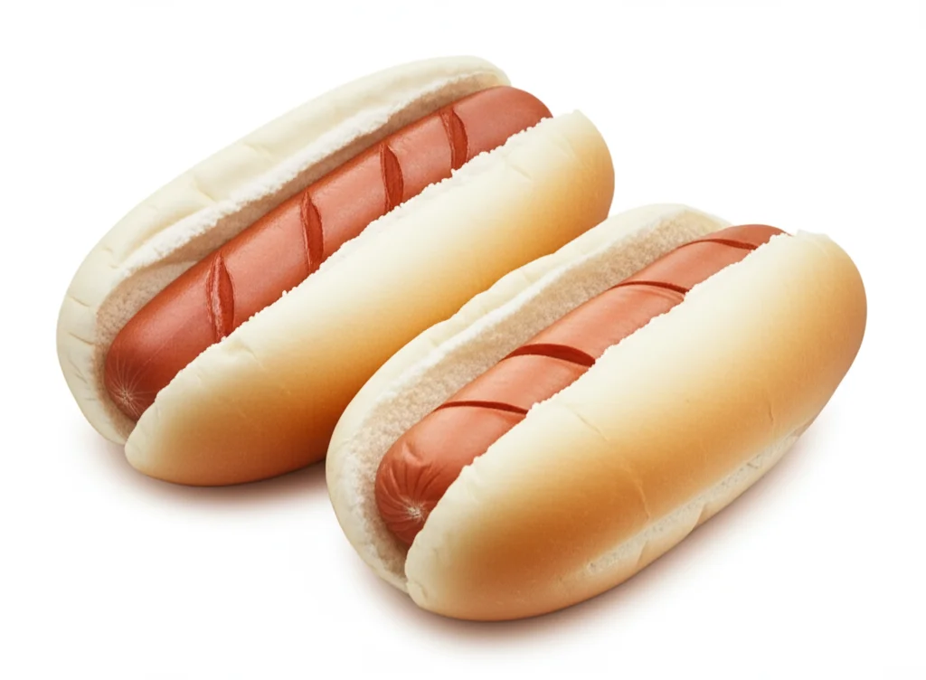 Mini White Hot Dog Buns