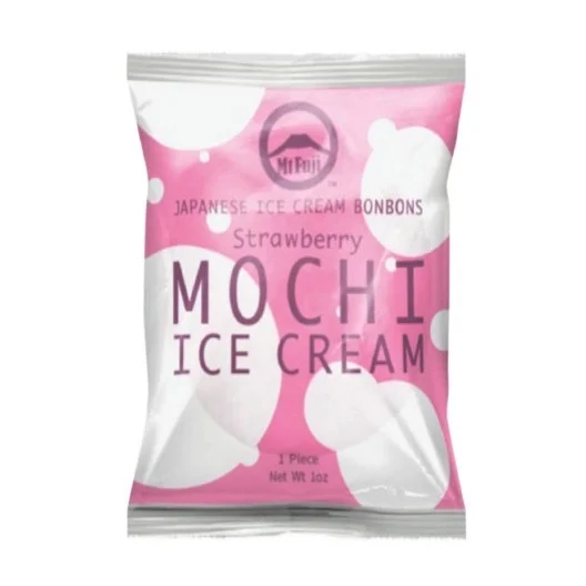 Individually Wrapped Strawberry Mochi