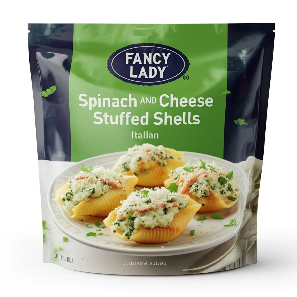 Spinach And Cheese Stuffed Shells