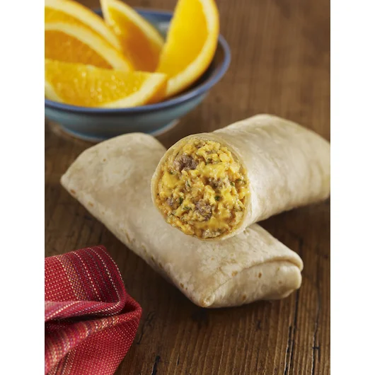 Sausage Egg Chz Burrito