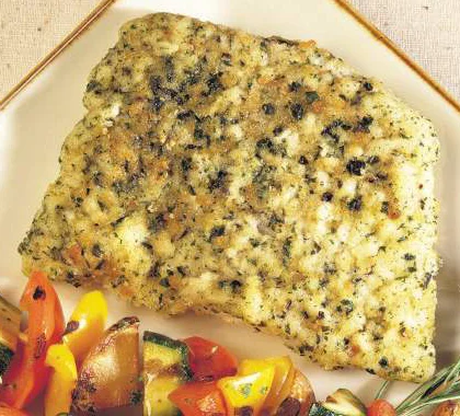 5-6oz Uppercrust Summer Herb Crusted Cod Filet