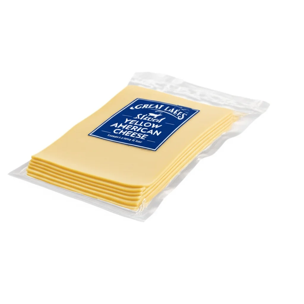 Sliced Yellow American Cheese