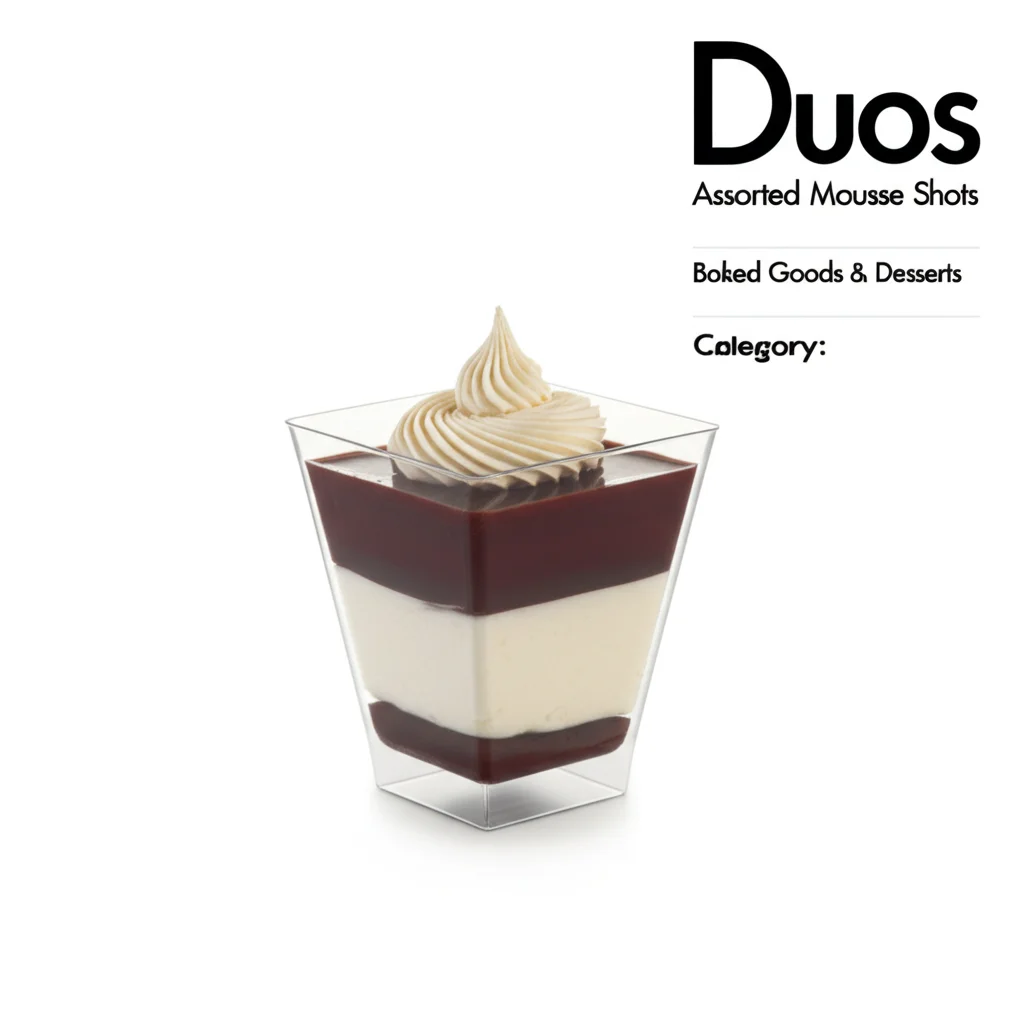 Duos Assorted Mousse Shots