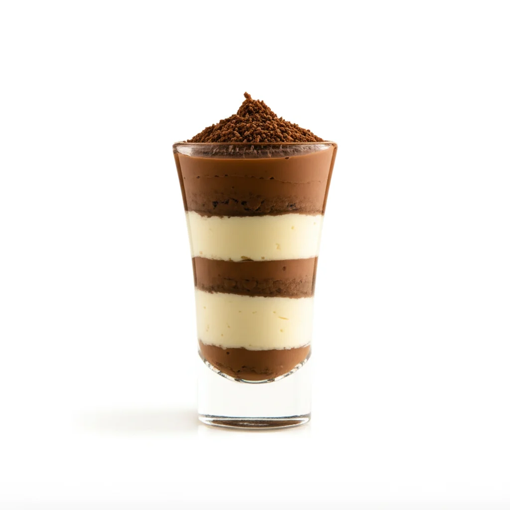 Chocolate Cappuccino Mousse Shot Glass