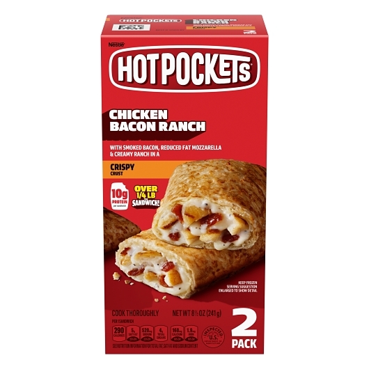 Chicken Bacon Ranch Hot Pocket