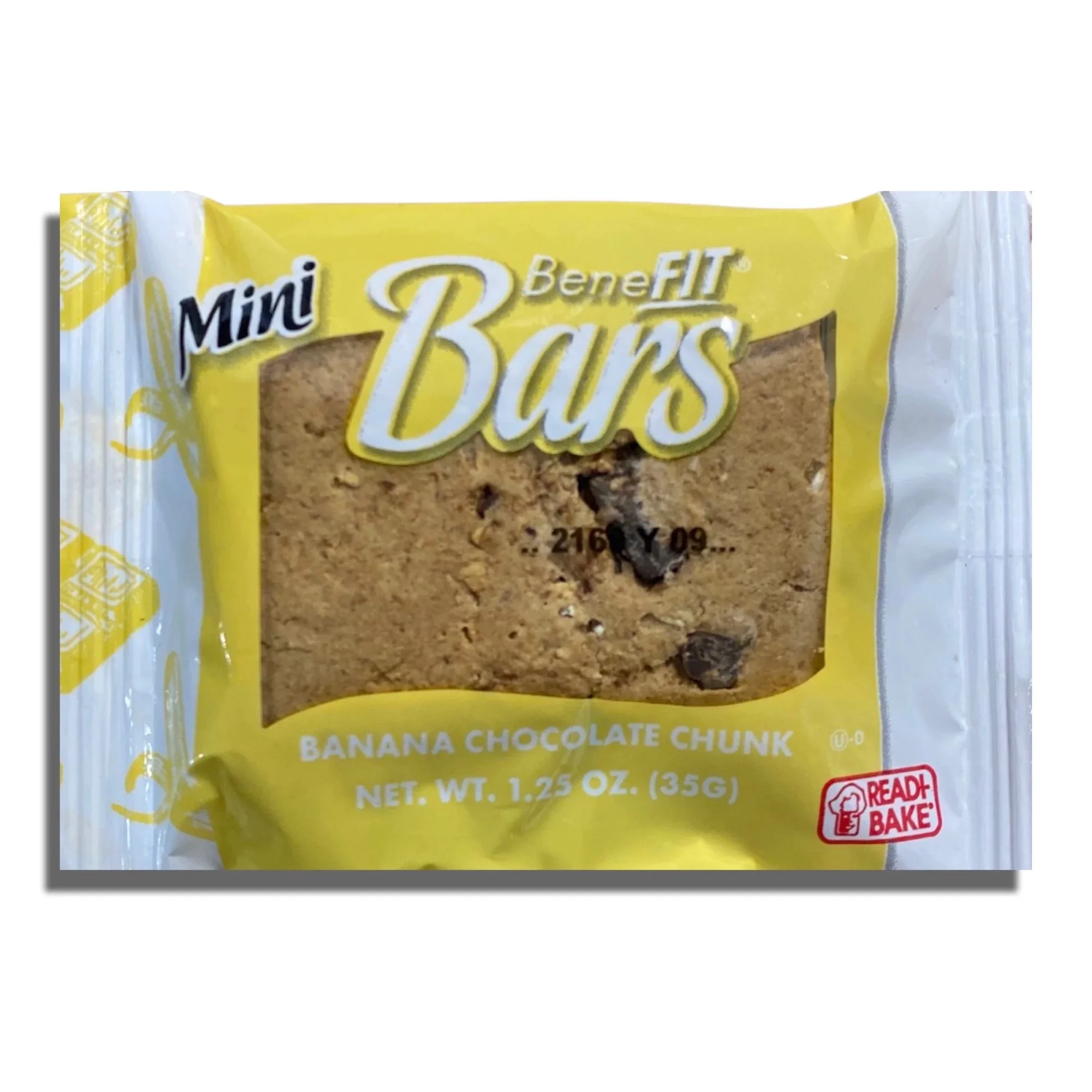 Individually Wrapped Mini Banana Chocolate Chunk Benefit Bars