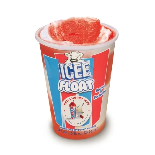 Red Cherry Vanilla Icee Floats