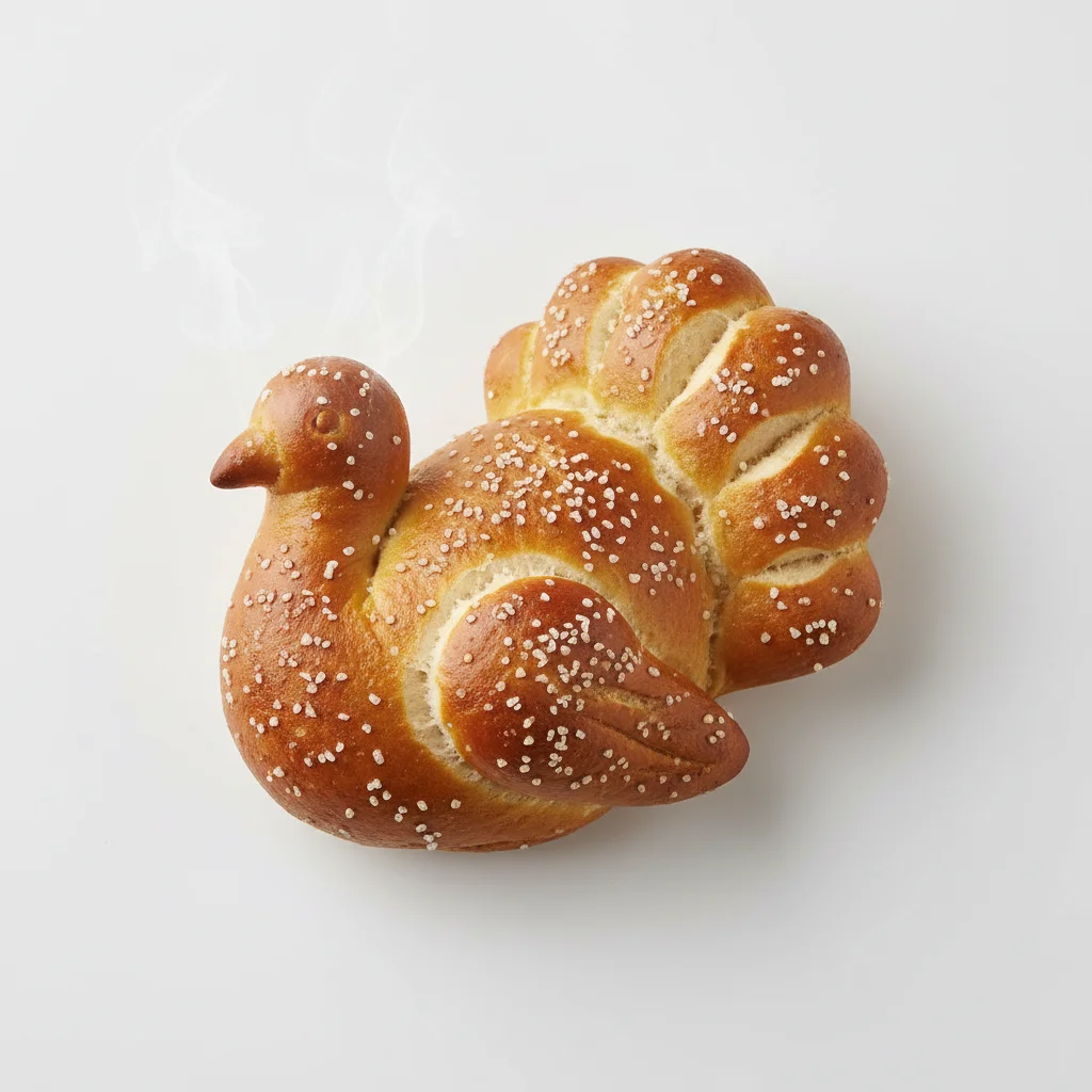 Whole Grain Turkey Shaped Pretzels