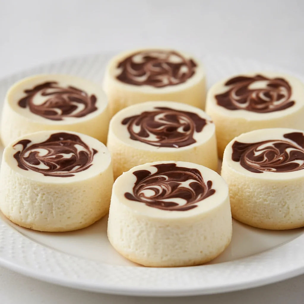 3" Chocolate Swirl Cheesecake