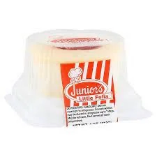 Individually Wrapped Raspberry Swirl Cheesecake