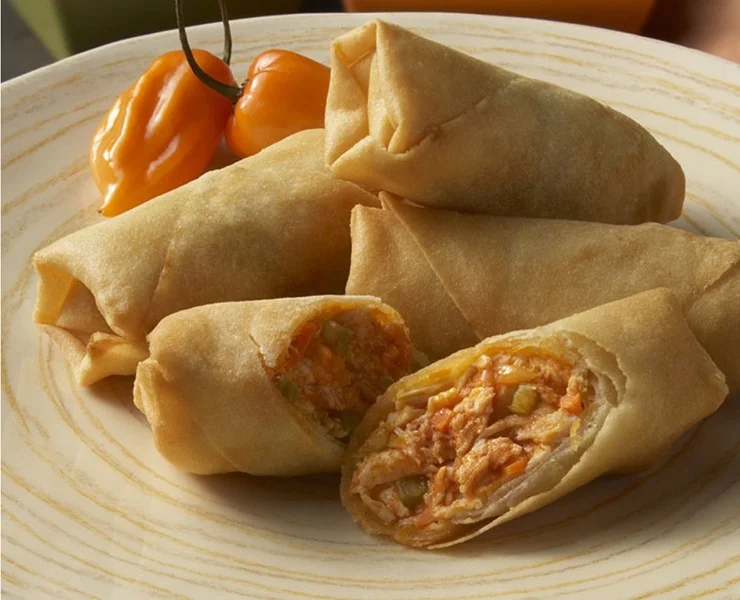 Buffalo Chicken Spring Roll