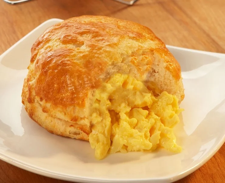 Three Cheese Breakfast Biscuit