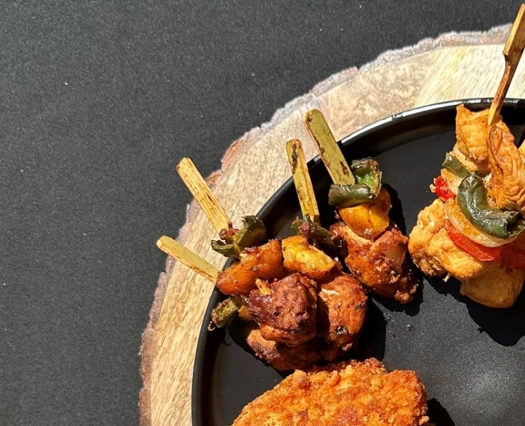 Pork Al Pastor Kabobs