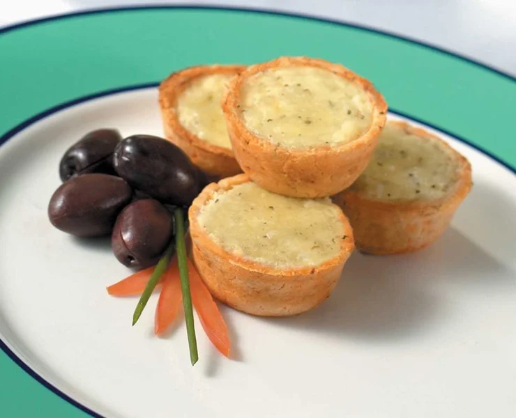 Mini Kalamata Olive Tart