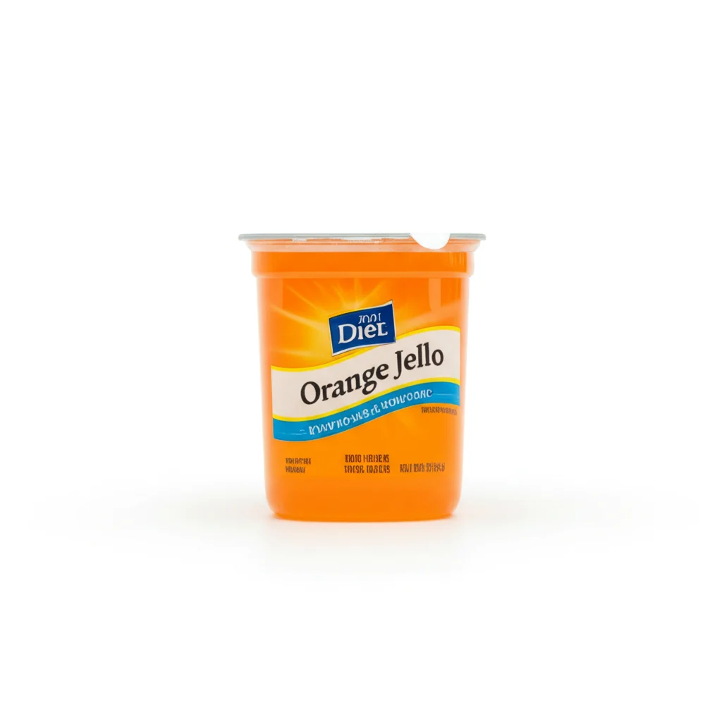 Diet Orange Jello