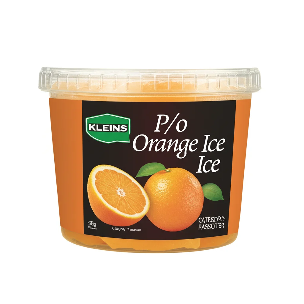 P/o Orange Ice