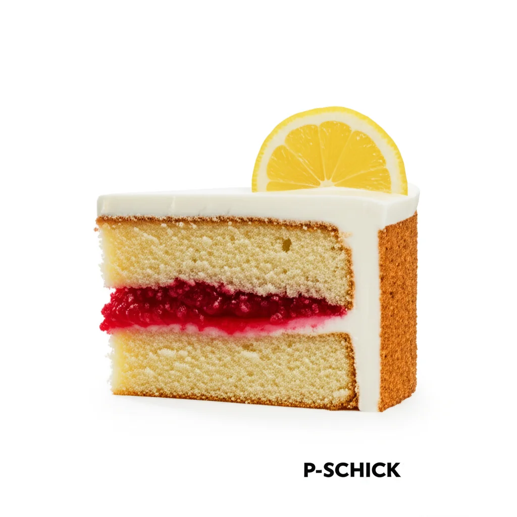 P/o Lemon Raspberry Cake