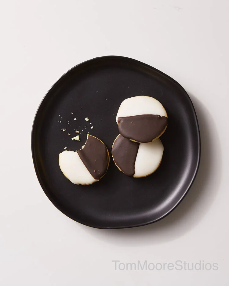 Mini Black And White Cookie
