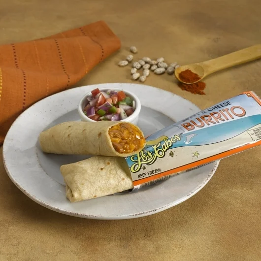 Individually Wrapped Bean And Cheese Burrito