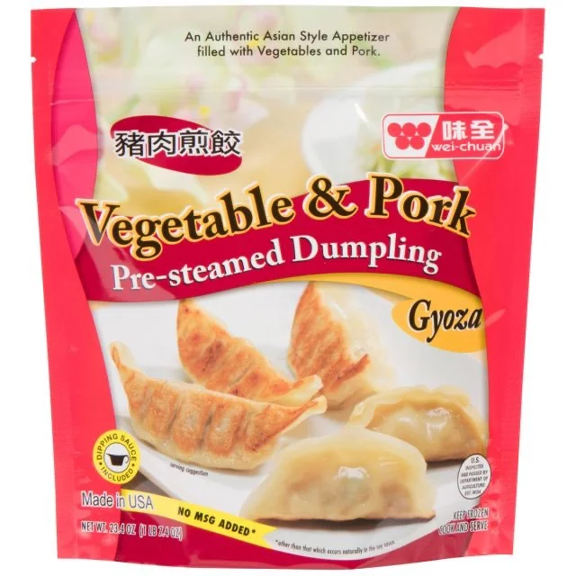 Vegetable And Pork Dumpling