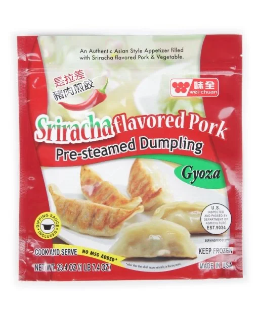 Sriracha Pork Dumpling
