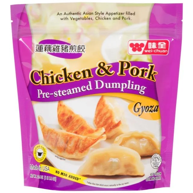 Chicken And Pork Dumpling