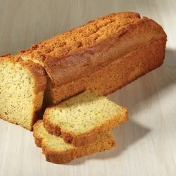 Lemon Poppy Loaf Sliced