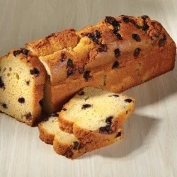 Sliced Blueberry Banana Loaf