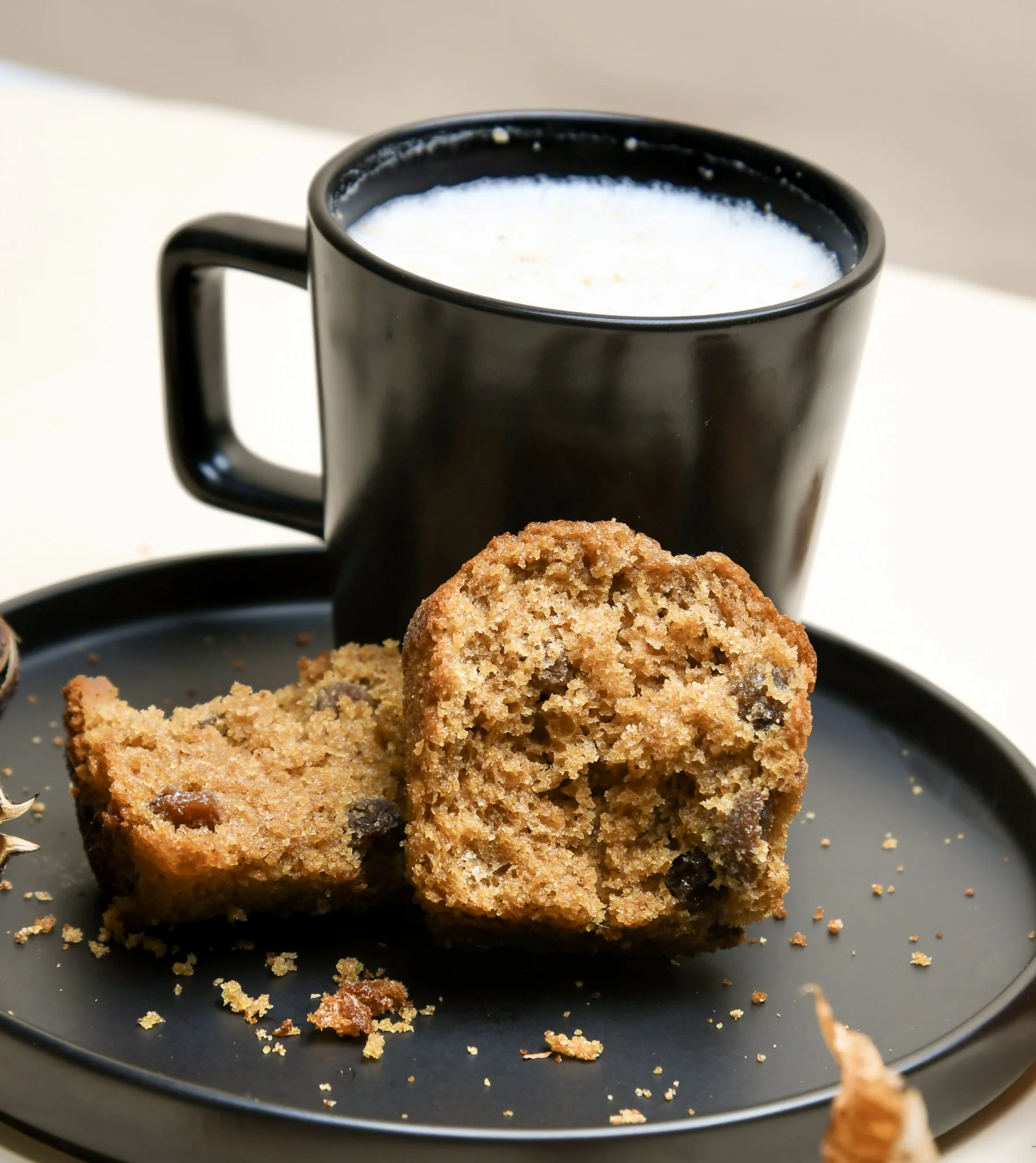 Oatmeal Bran Raisin Muff Batter
