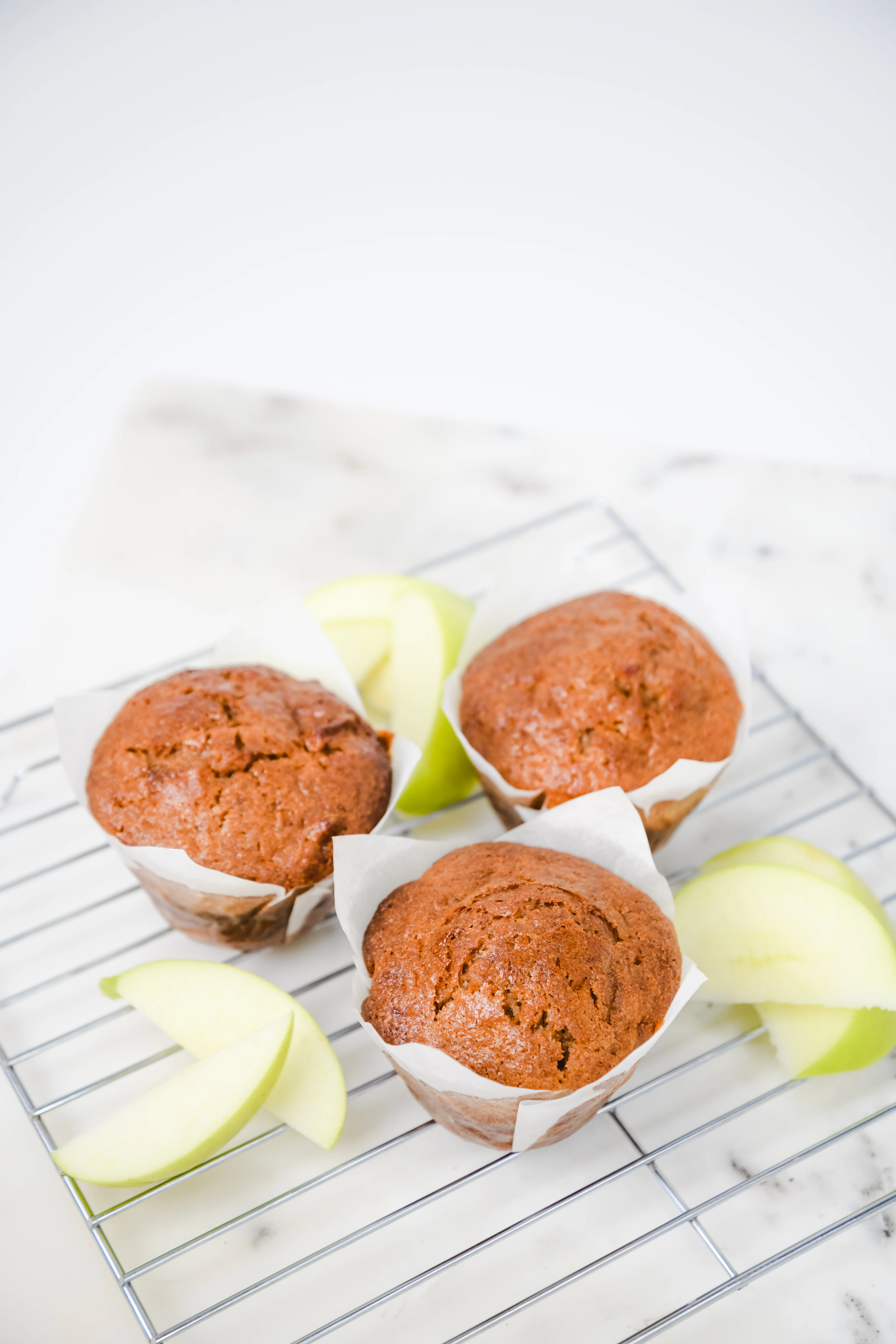 Dutch Apple Cinnamon Muff Batter