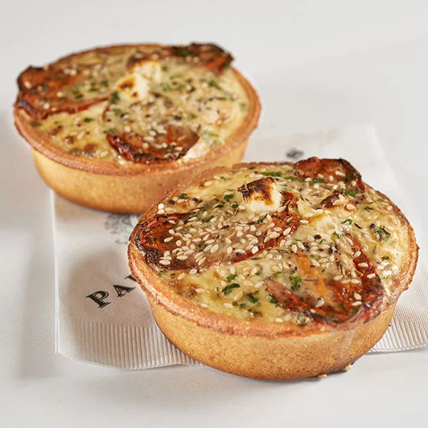 Plum Tomato & Feta Quiche