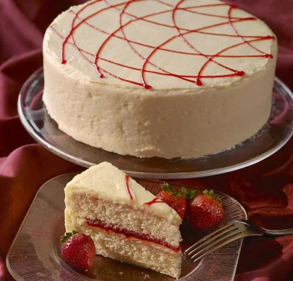 Touch Of Strawberry Cake